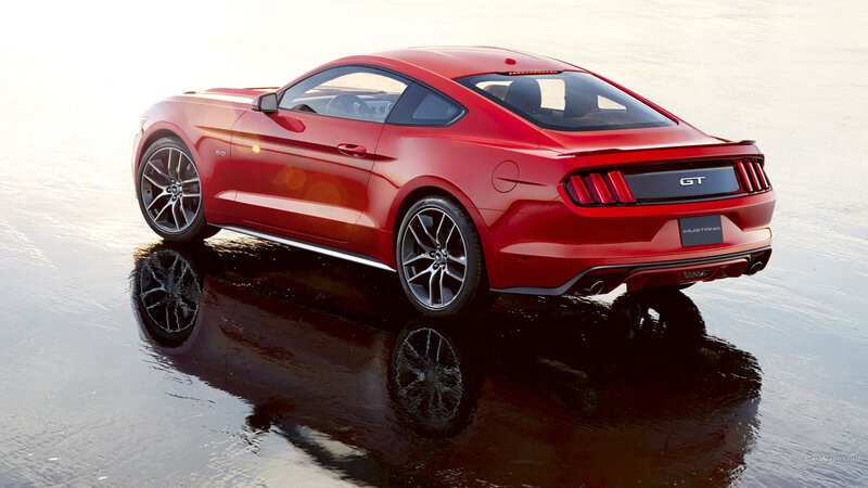 Red Mustang Gt Car