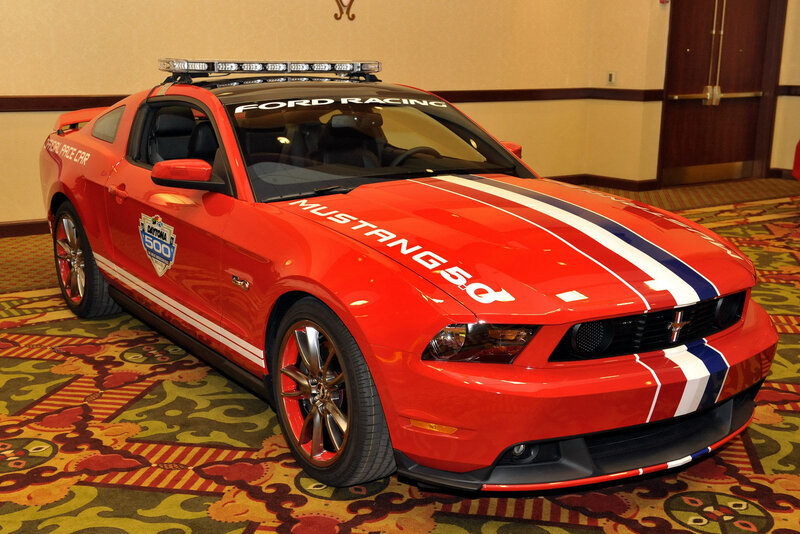 Red Mustang Race Car — Showcase