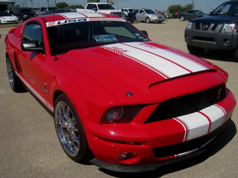 Red Mustang Shelby