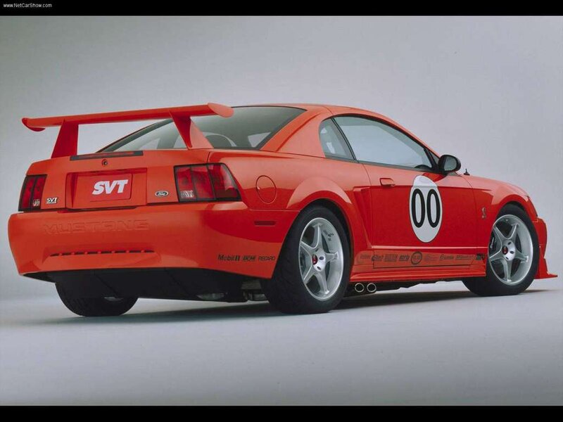 Red Mustang Svt
