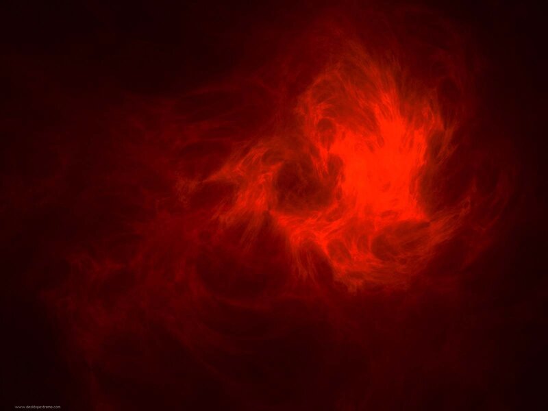 Red Nebula Cloud