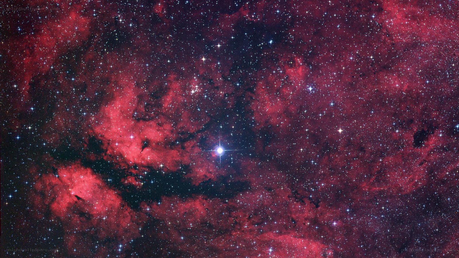 Red Nebula in Starfield