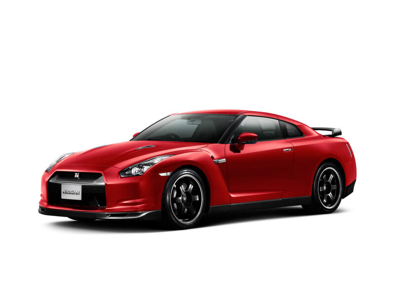 Red Nissan Gt-r — Neutral, Photograph