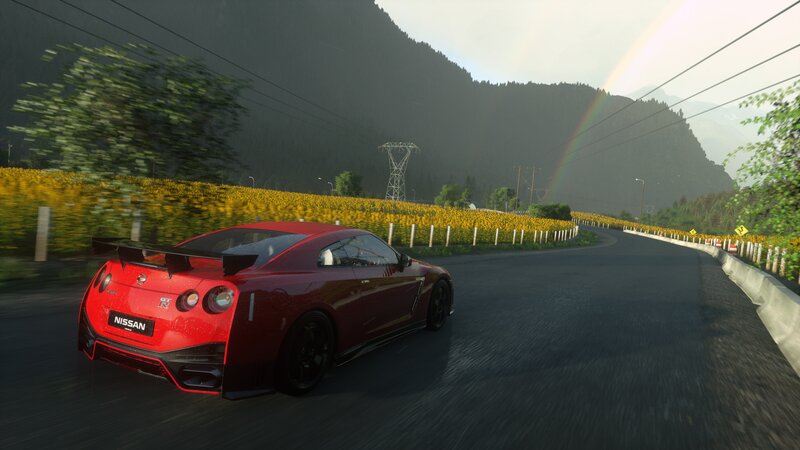 Red Nissan Gt-r — Serene