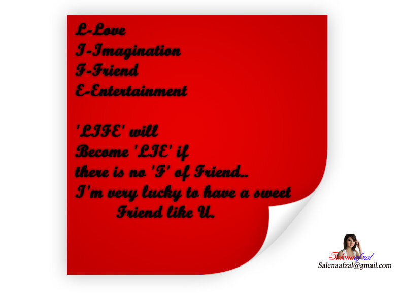 Red Note with Text