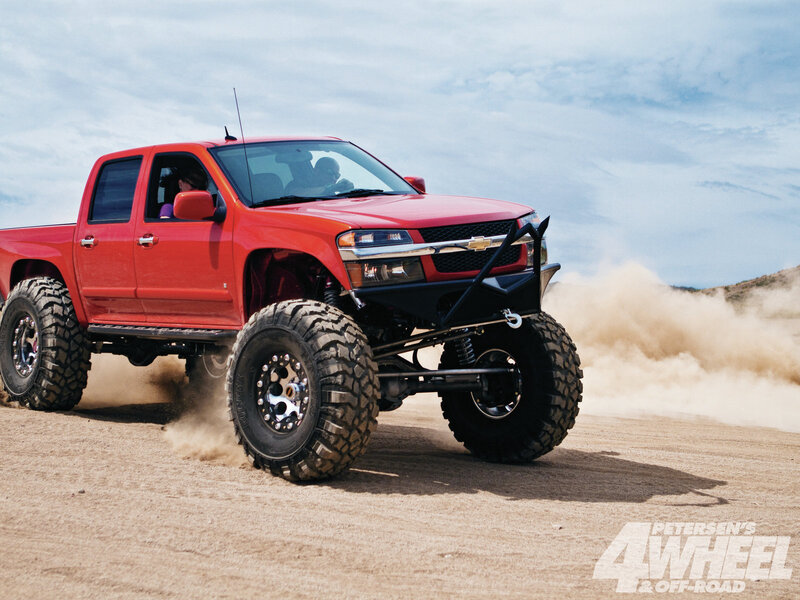 Red Off-road Truck — Dynamic