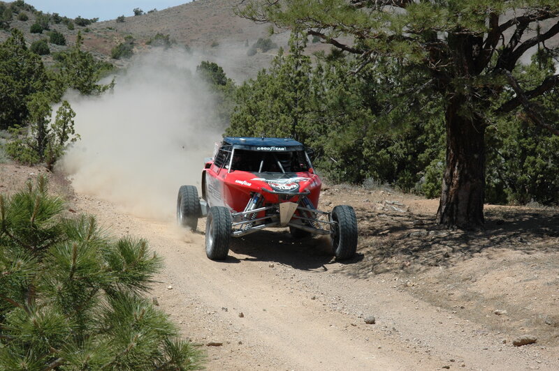 Red Off-road Vehicle — Dynamic