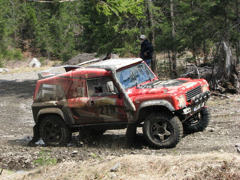 Red Off-road Vehicle — Outdoor, Spring