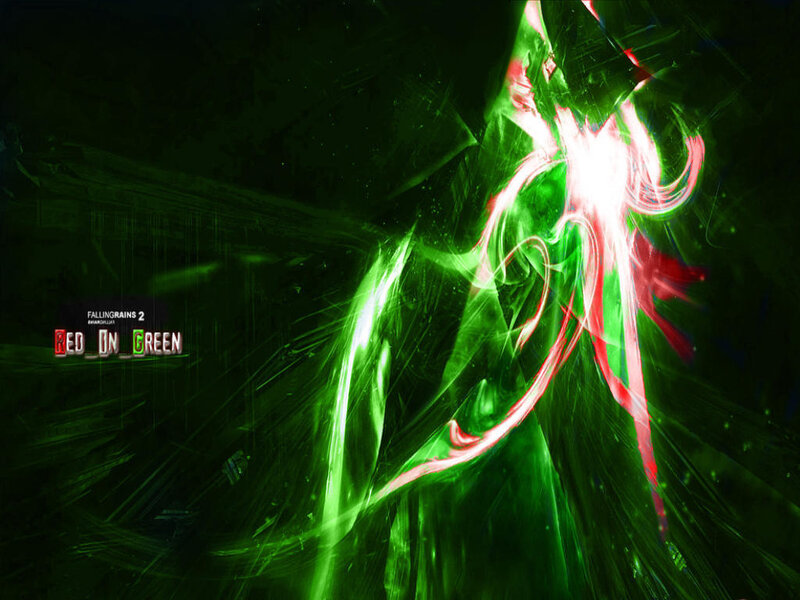 Red on Green artwork