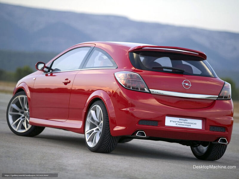 Red Opel Astra Car — Calm