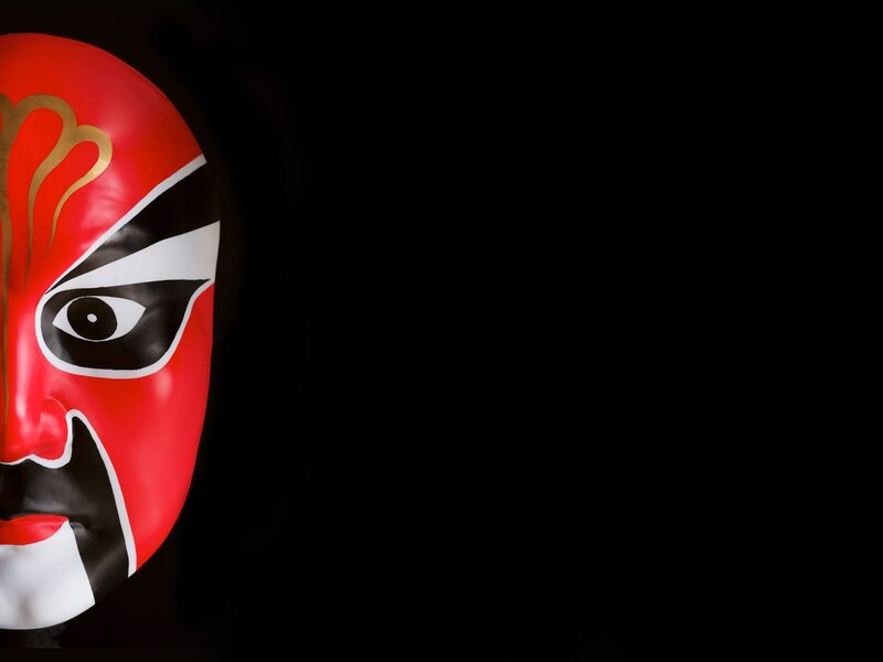 Red Opera Mask