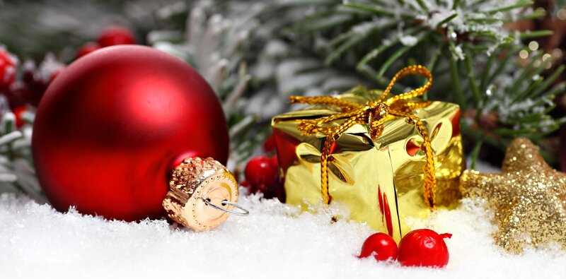 Red Ornament and Gift