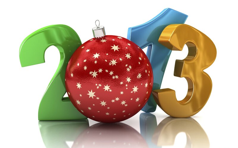 Red Ornament with Numbers — Festive, 3d Render