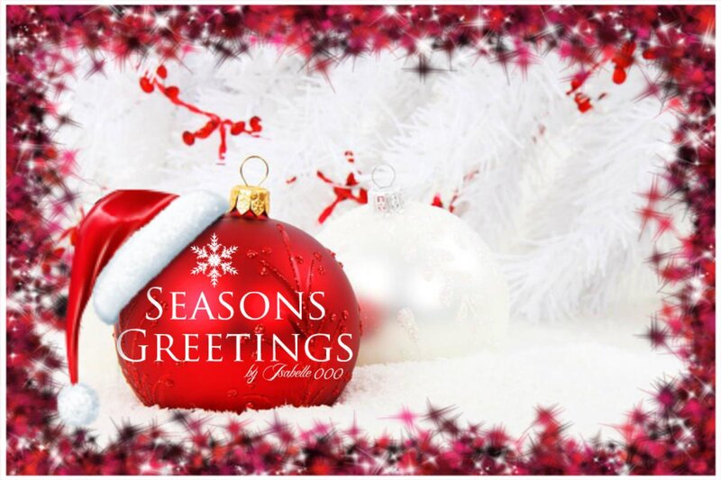 Red Ornament with Santa Hat — Festive, Winter