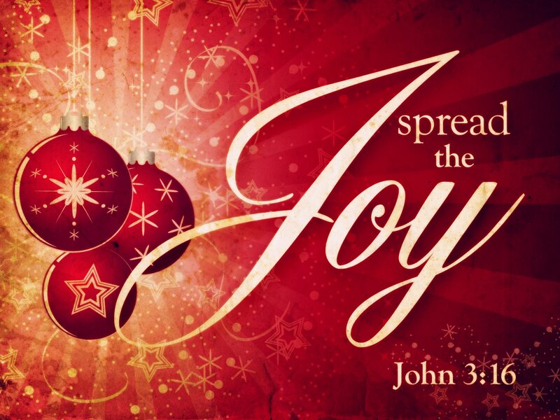Red Ornaments with Text — Festive