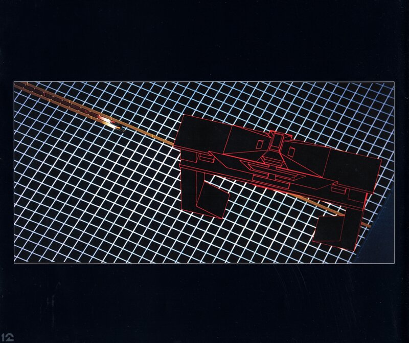Red-outlined Spaceship
