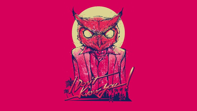 Red Owl in Suit