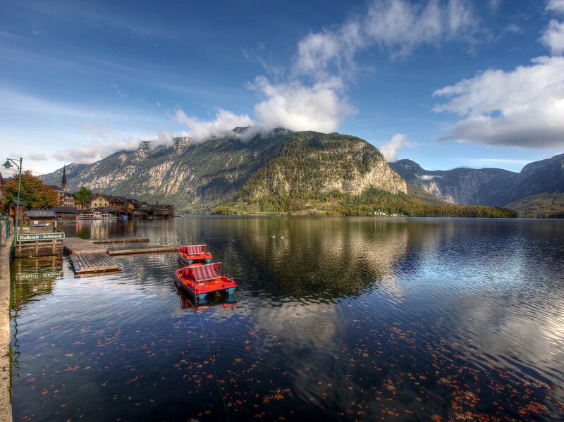 Red Paddle Boats
