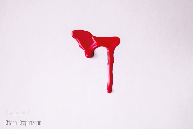 Red Paint Drip