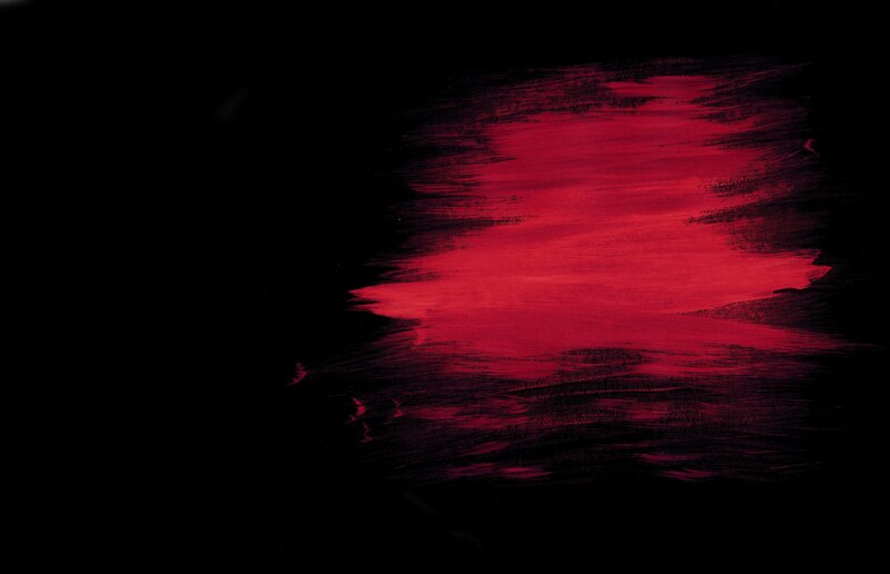 Red Paint Stroke