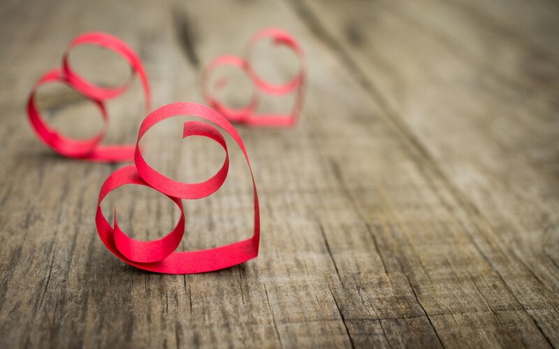 Red Paper Hearts — Calm