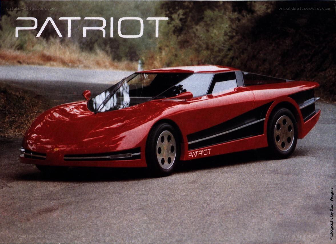 Red Patriot concept car