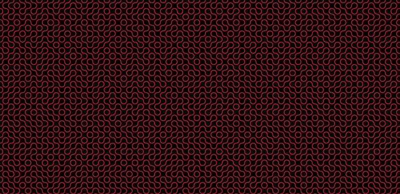 Red Pattern on Black