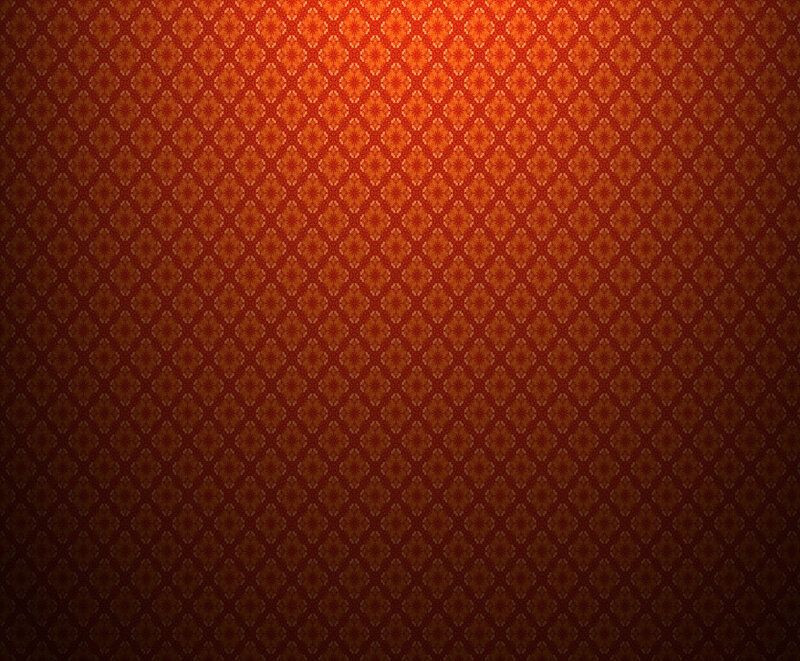 Red Patterned Background — Warm