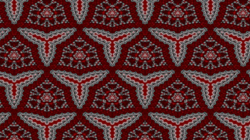 Red Patterned Design