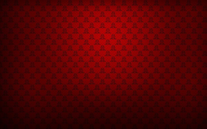 red patterned wallpaper