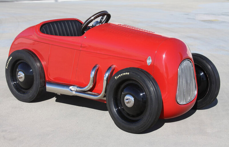 Red Pedal Car