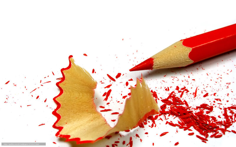 Red Pencil Shavings