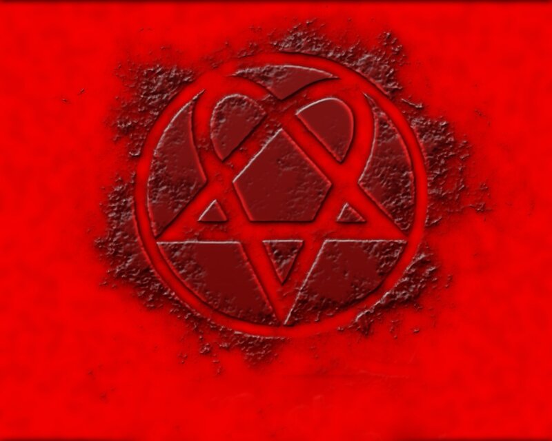 red pentagram symbol