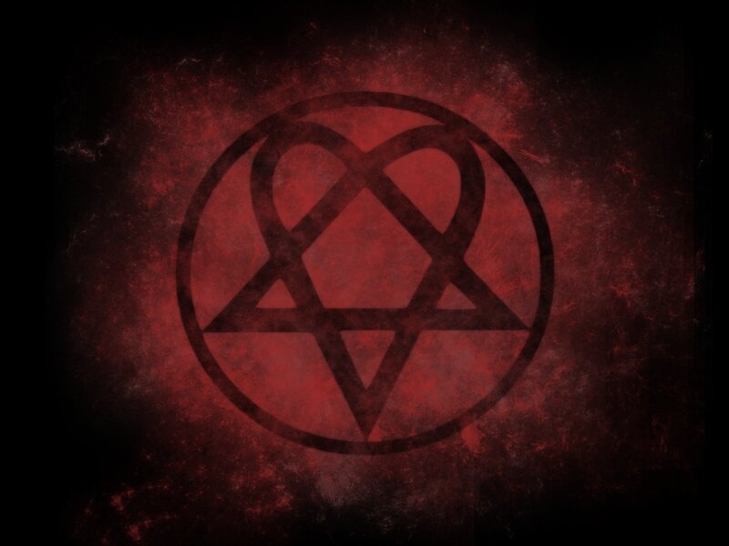 red pentagram symbol