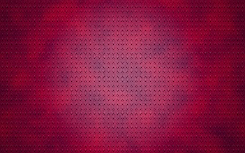 Red Perforated Surface — Calm