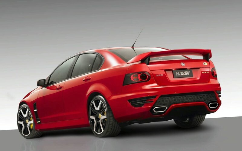 red performance sedan