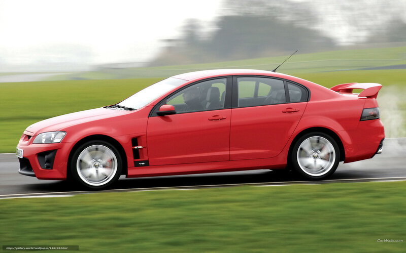 Red Performance Sedan — Dynamic