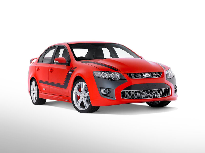 Red Performance Sedan — Neutral