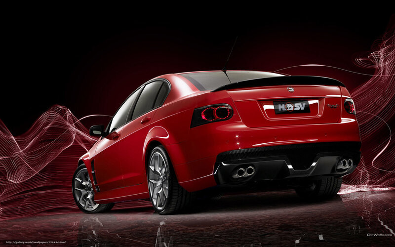 red performance sedan