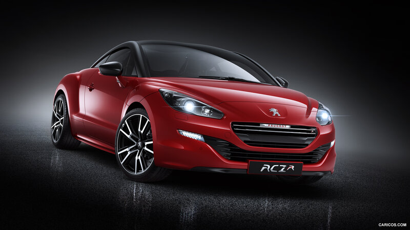 Red Peugeot Rcz R — Dramatic, Photograph