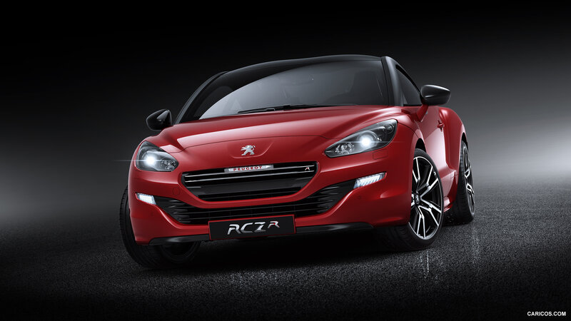 Red Peugeot Rcz R — Dramatic