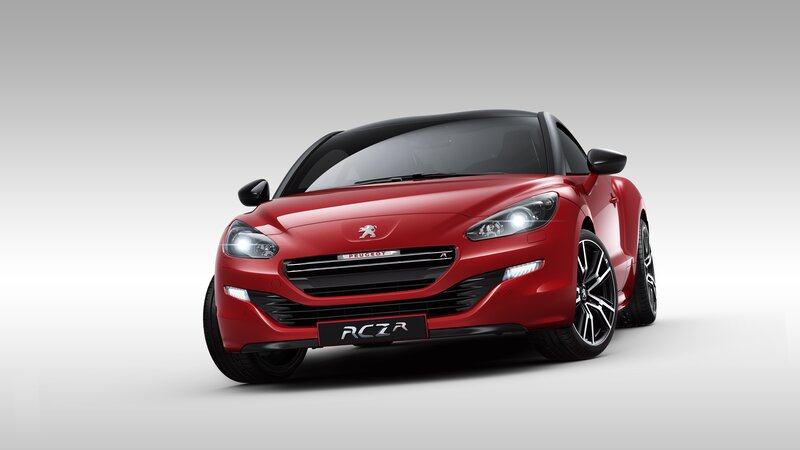 Red Peugeot Rcz R
