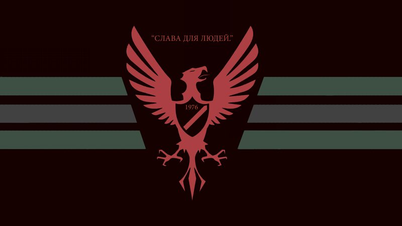 Red Phoenix Emblem — Black