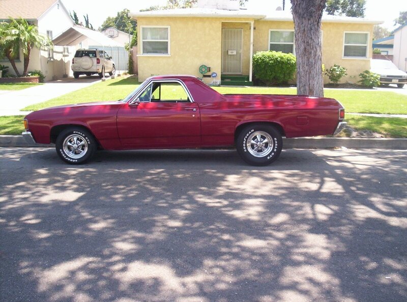 Red Pickup Truck — Calm, Afternoon