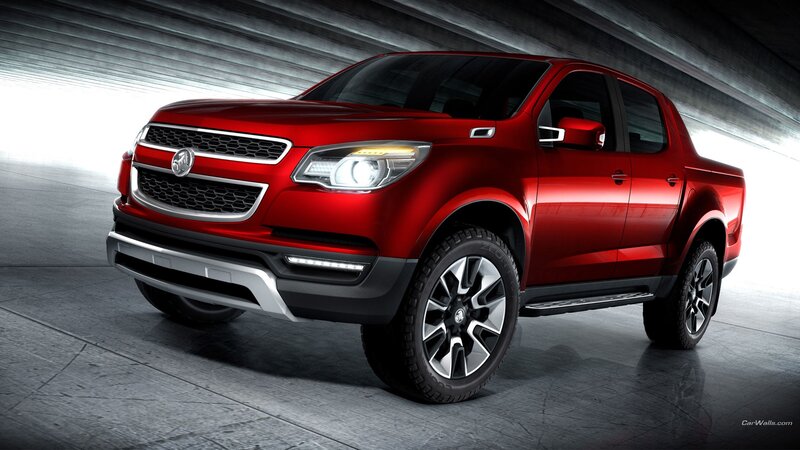 Red Pickup Truck — Dramatic, Photograph, Car