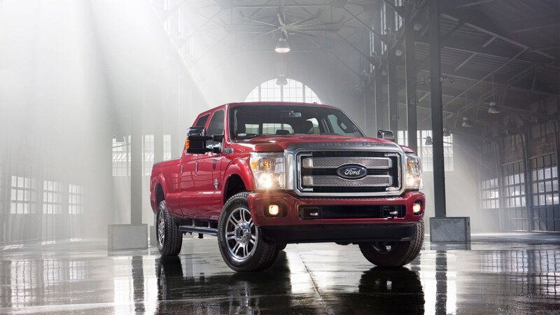 Red Pickup Truck — Dramatic, Photograph, Factory, Lights