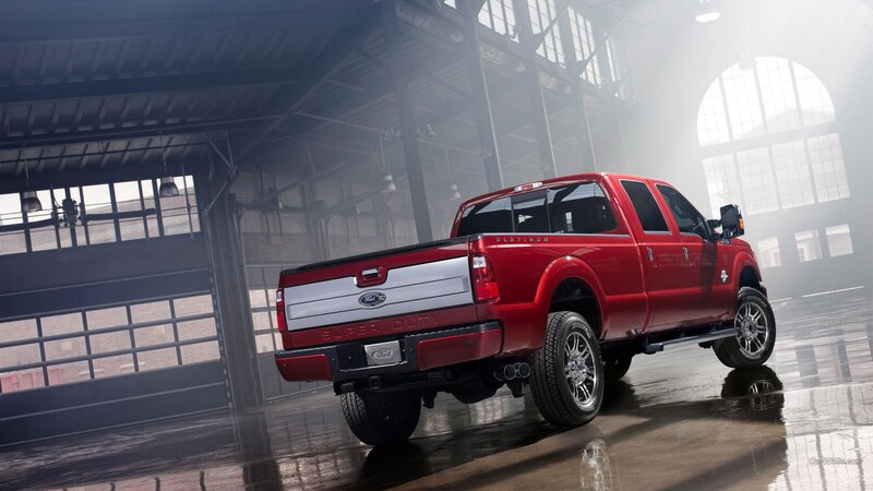 Red Pickup Truck — Dramatic, Photograph, Garage
