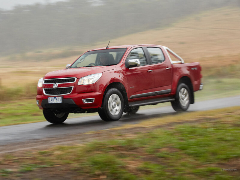 Red Pickup Truck — Dynamic, Photograph
