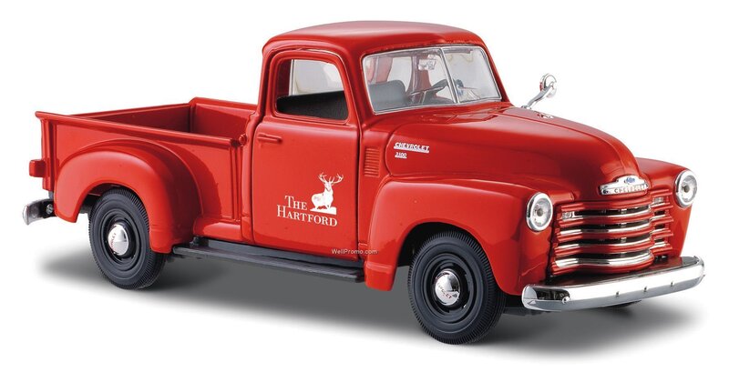 Red Pickup Truck Model