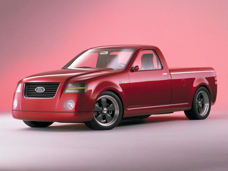 Red Pickup Truck — Neutral, Photograph